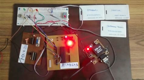 RFID based security system using AVR ATmega32 microcontroller